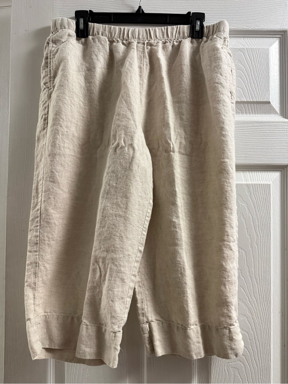 Kim Rogers Cream Capri Pants